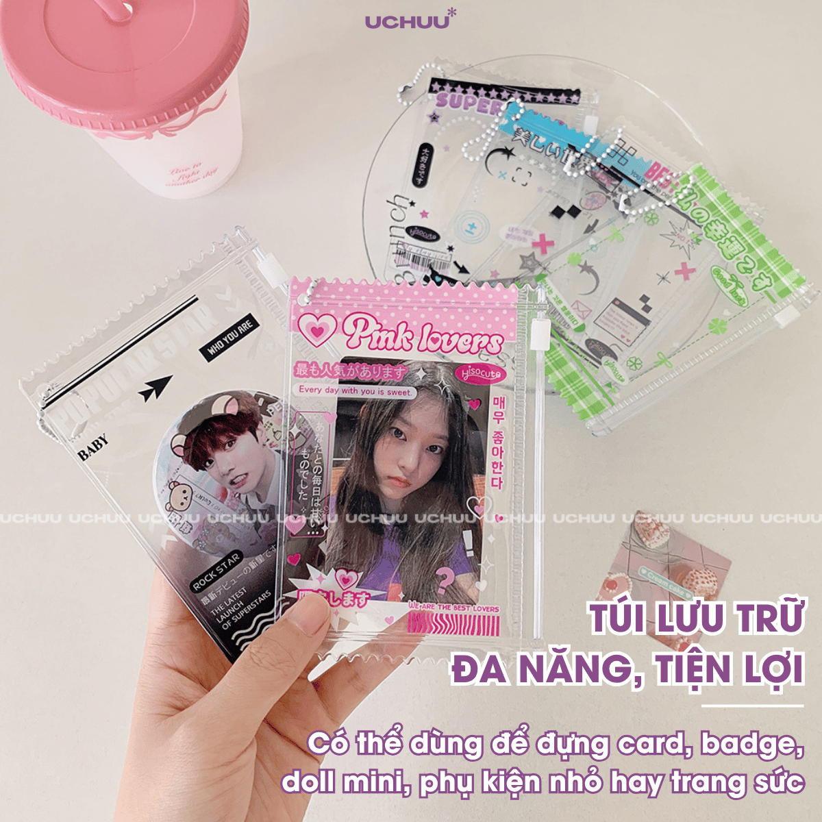 Túi Zip Đựng Card