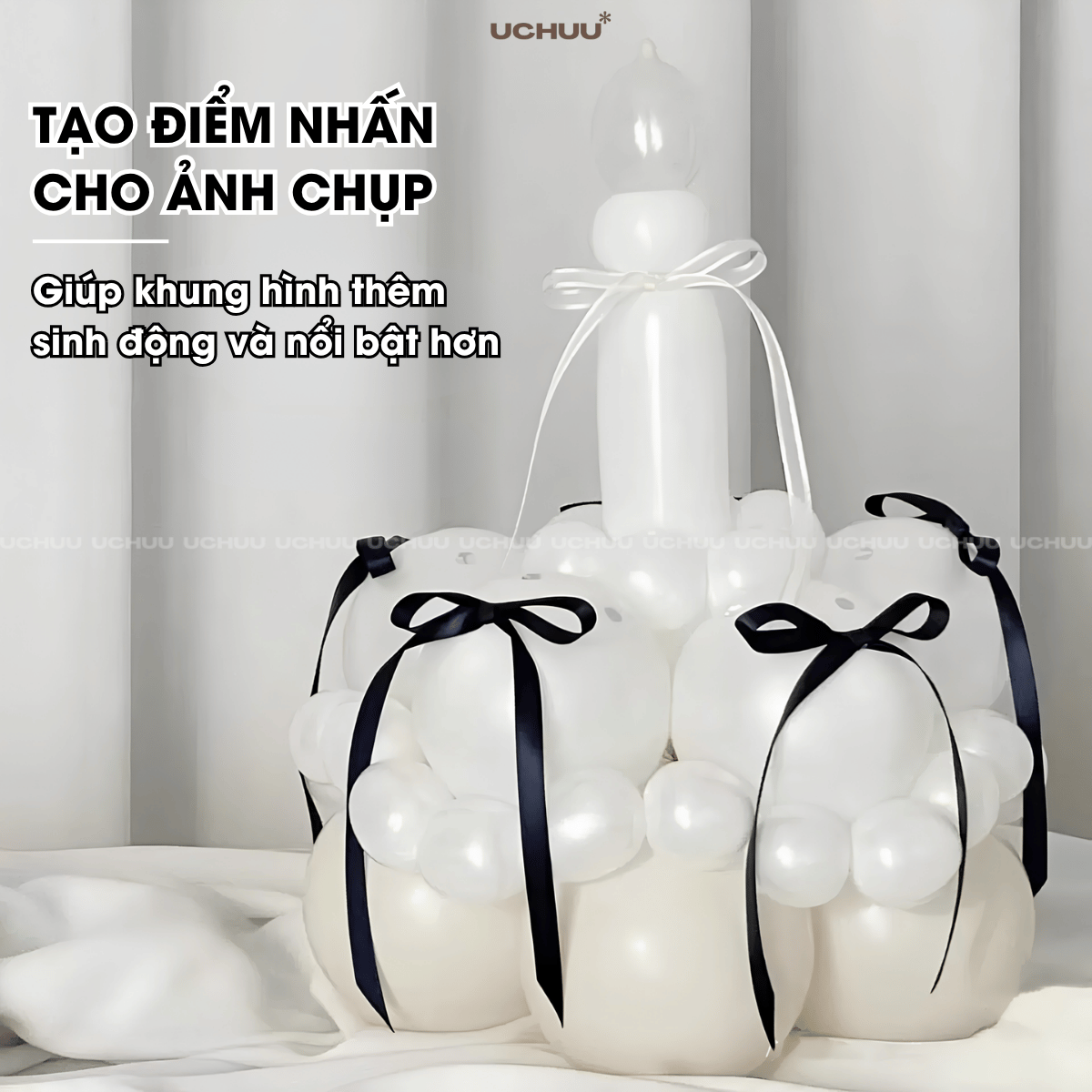 Bánh Kem Bong Bóng DIY