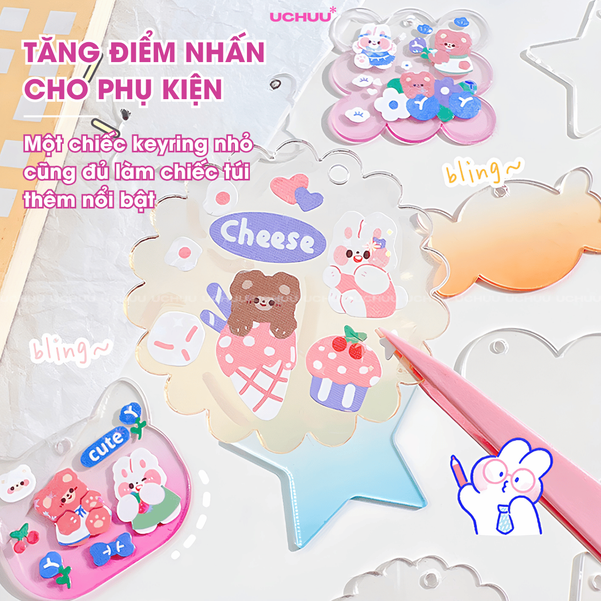 Set Keyring Sticker
