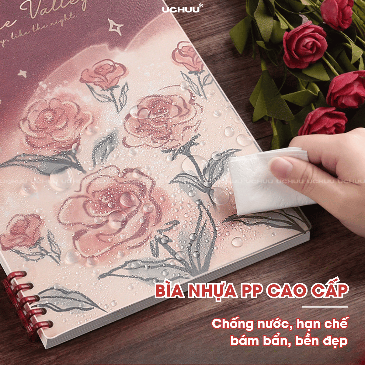 Sổ Còng Bìa Nhựa B5