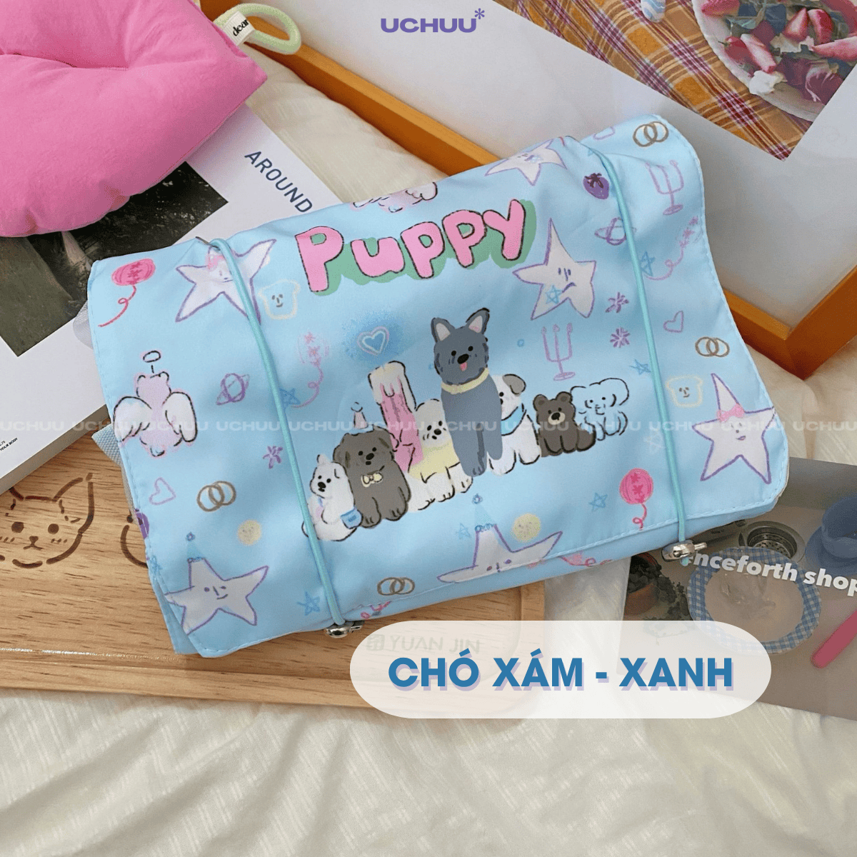 Túi Đựng Mỹ Phẩm 4 Trong 1