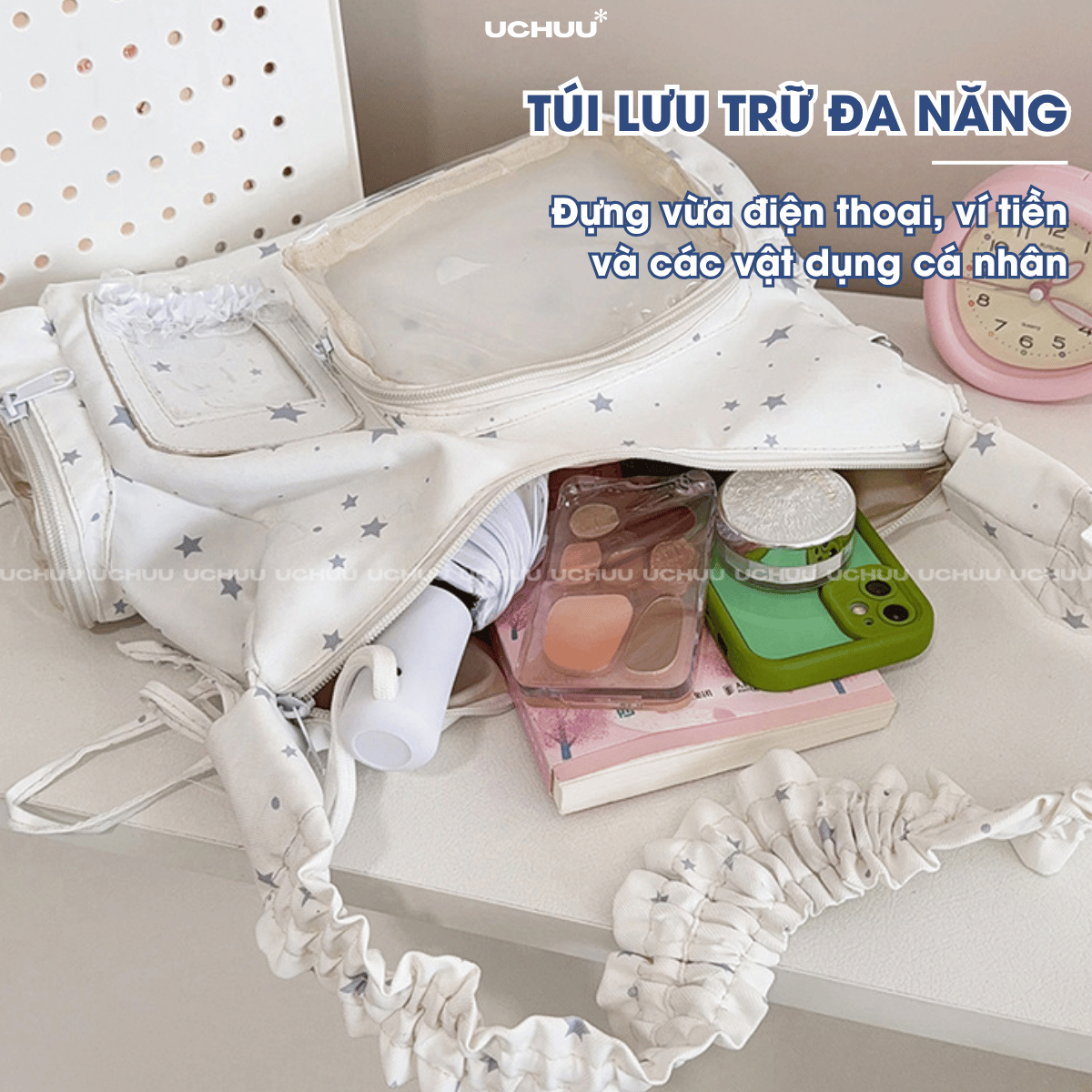 Túi Vải Quai Nhún