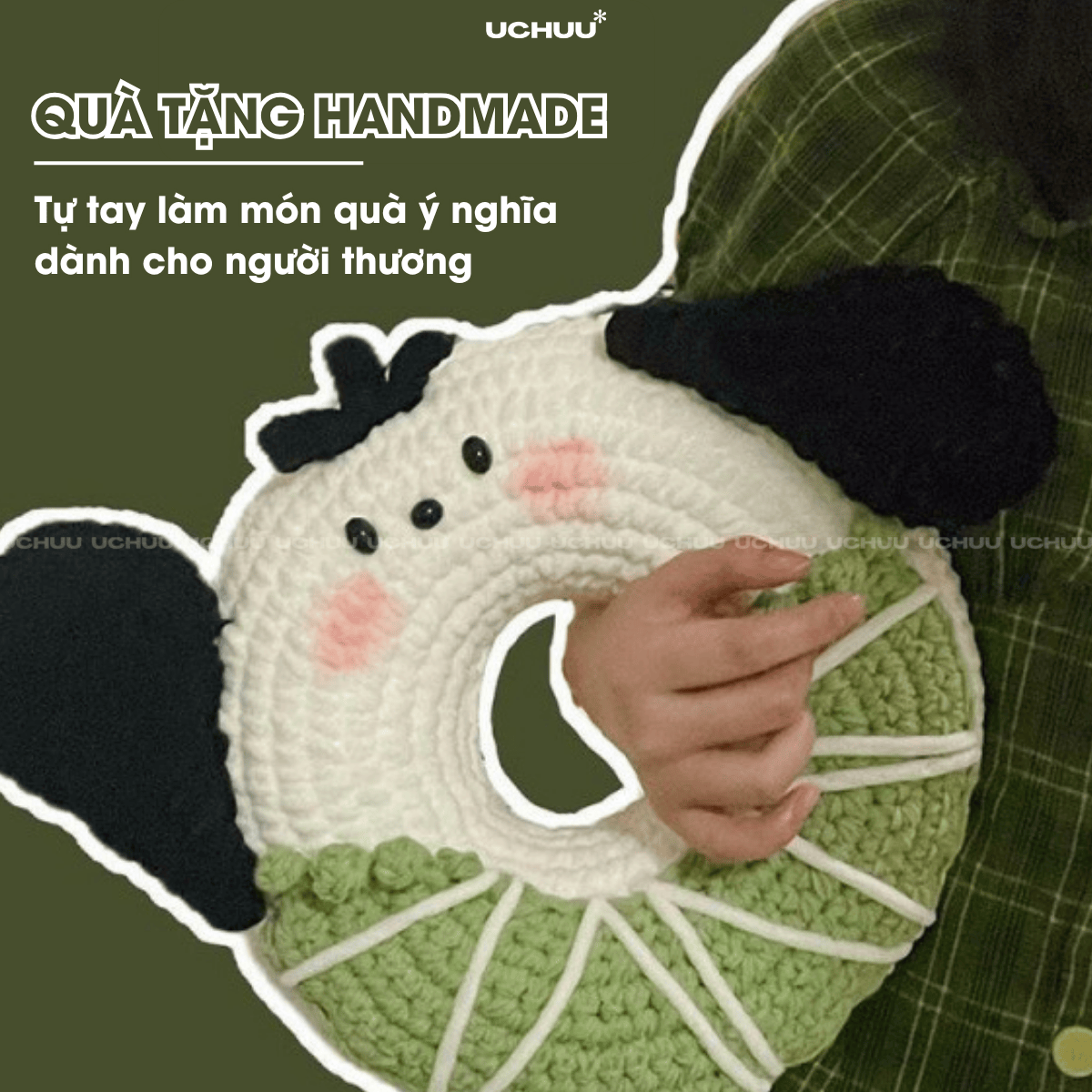 Gối Ôm Len Tròn