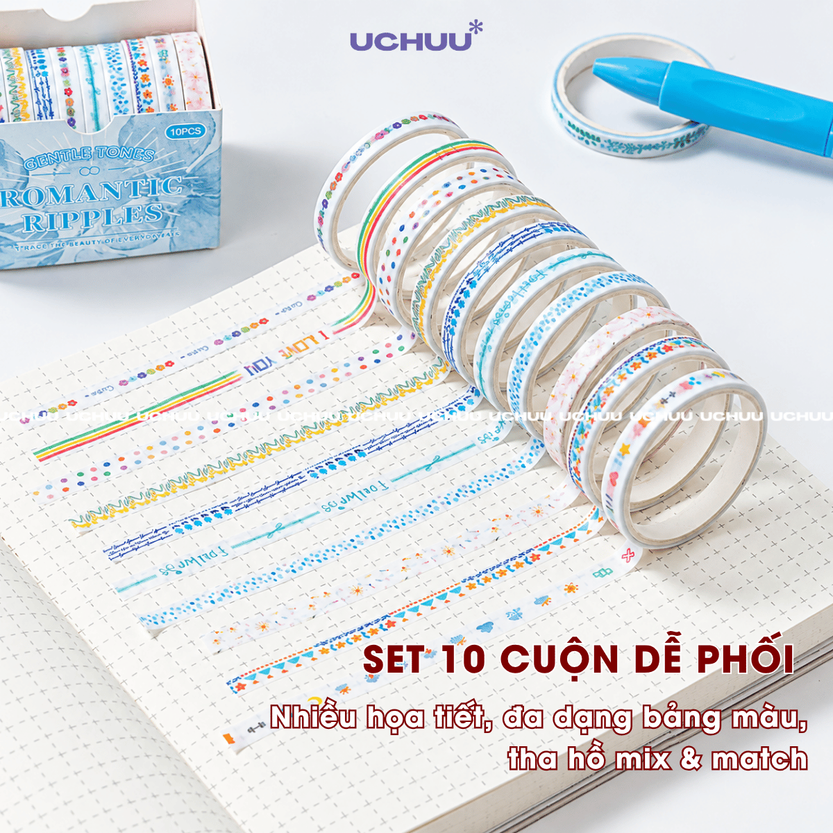 Cuộn Washi Tape