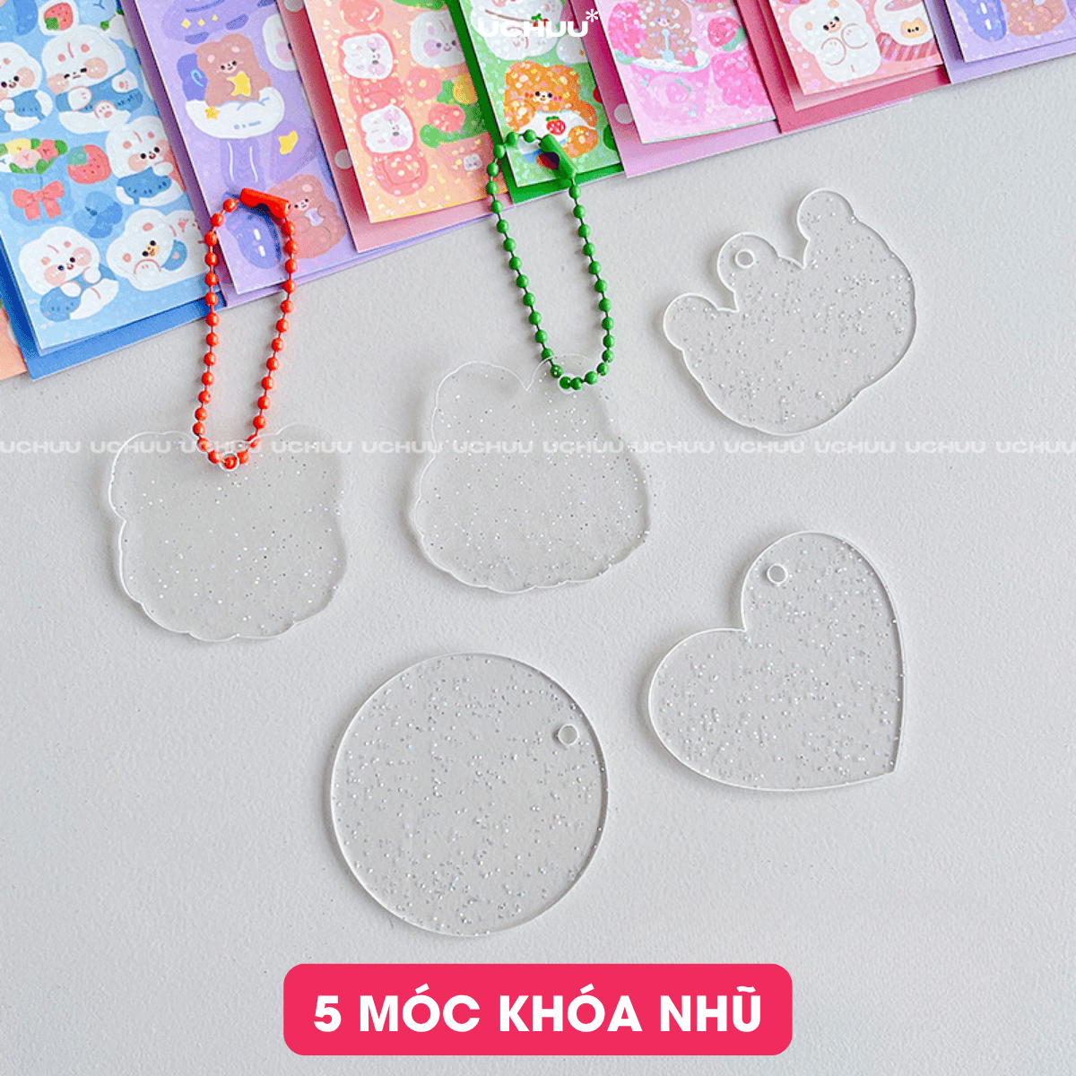 Set Keyring Sticker