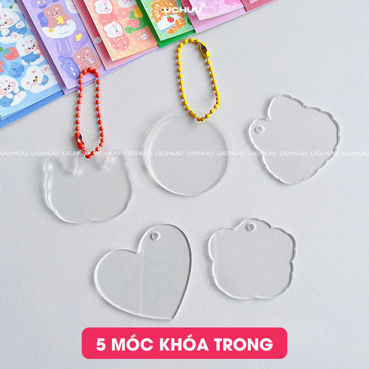Set Keyring Sticker