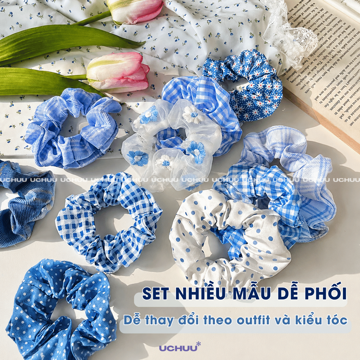 Set Scrunchies