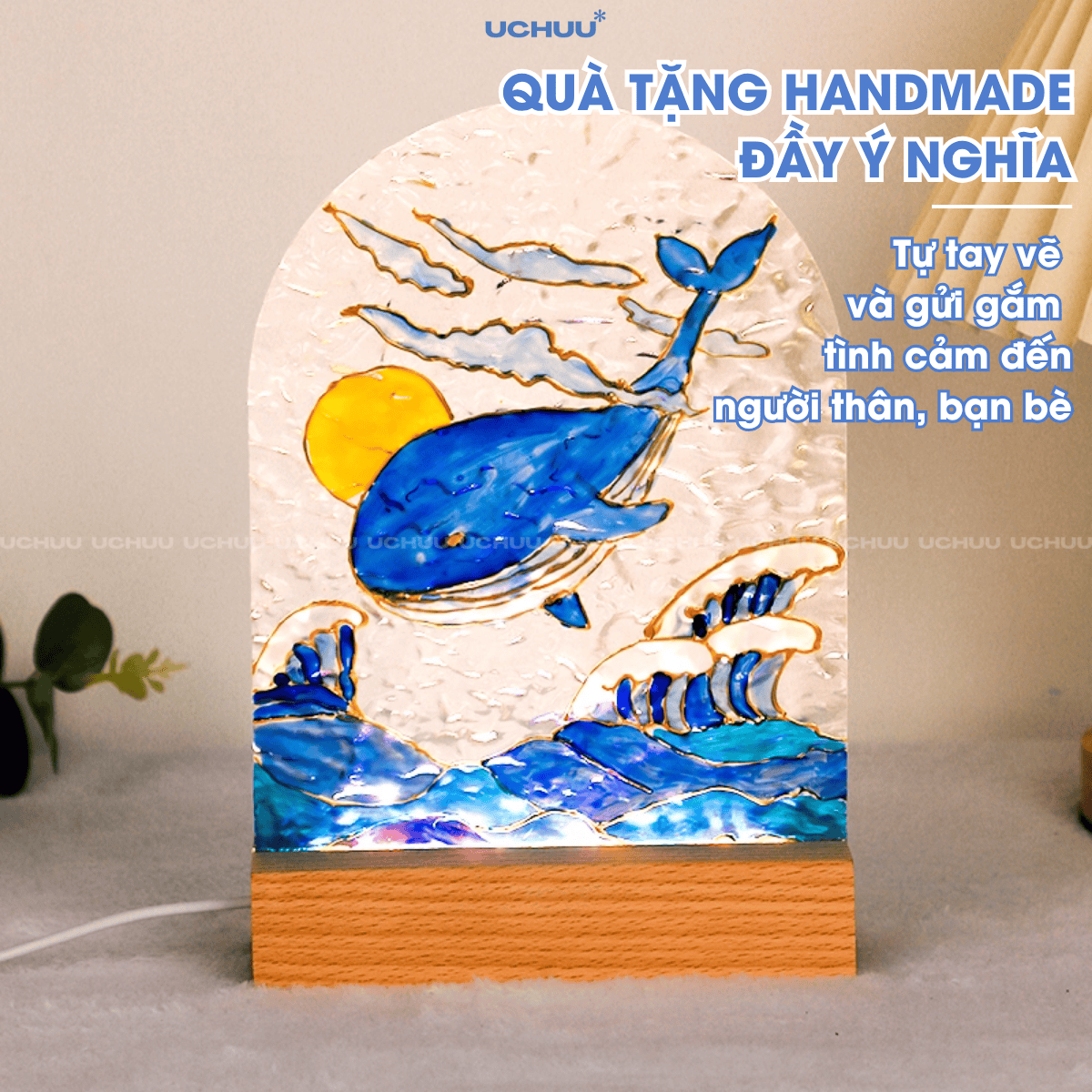 Đèn Tranh Vẽ Decor