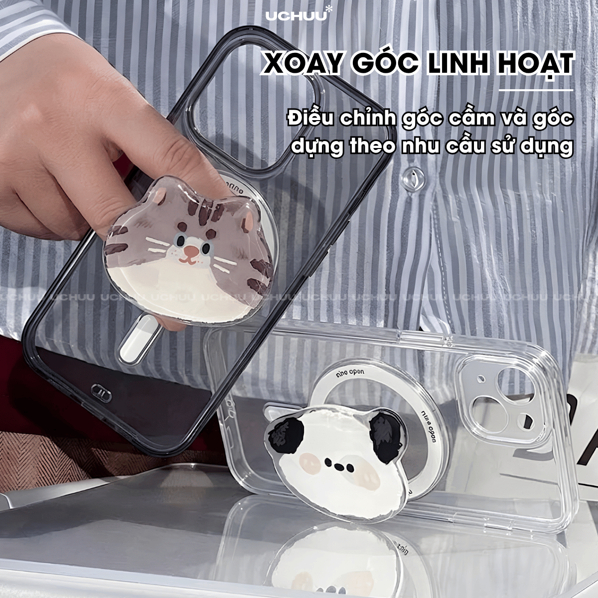 Giá đỡ điện thoại từ tính