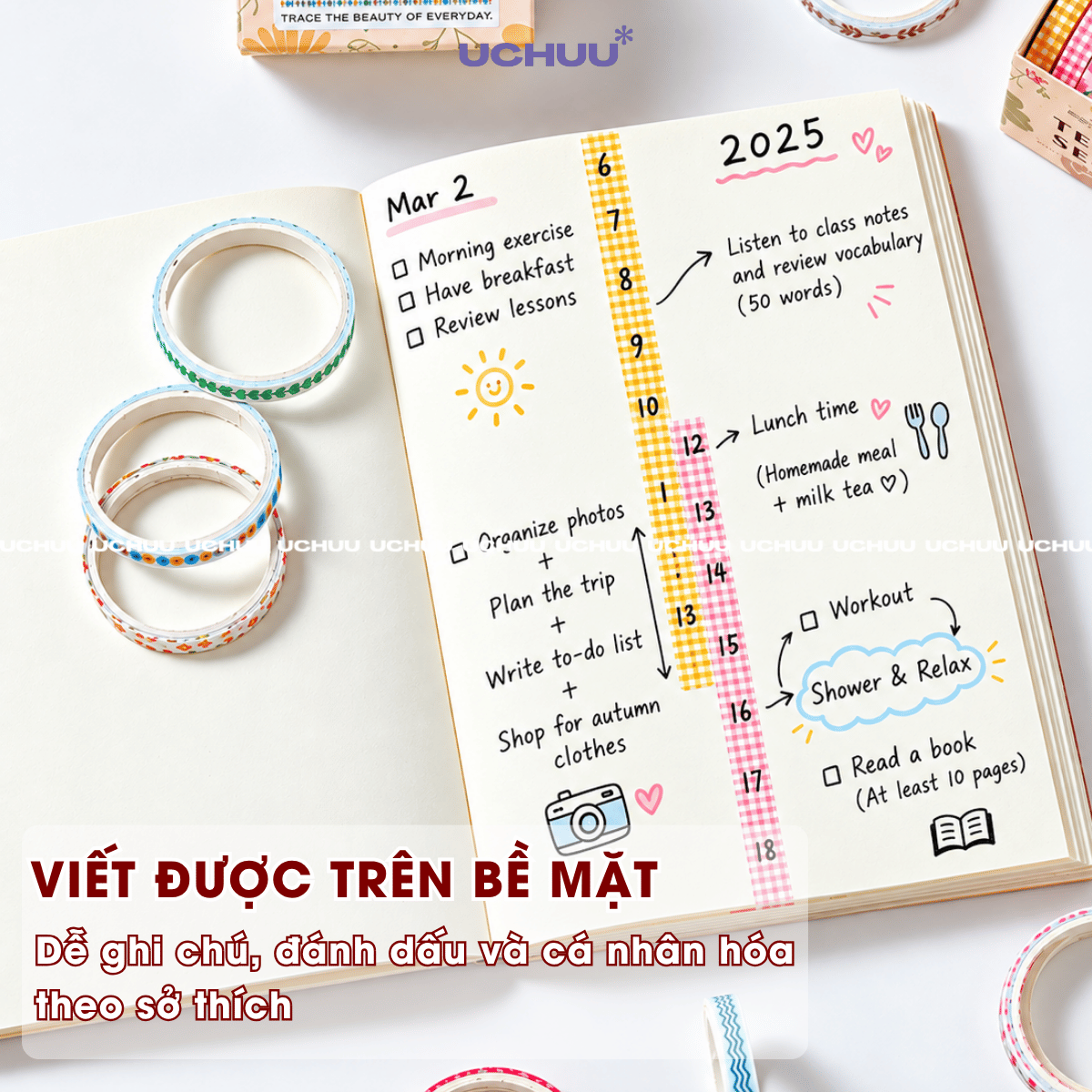 Cuộn Washi Tape