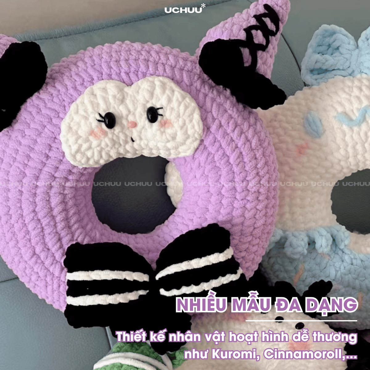 Gối Ôm Len Tròn