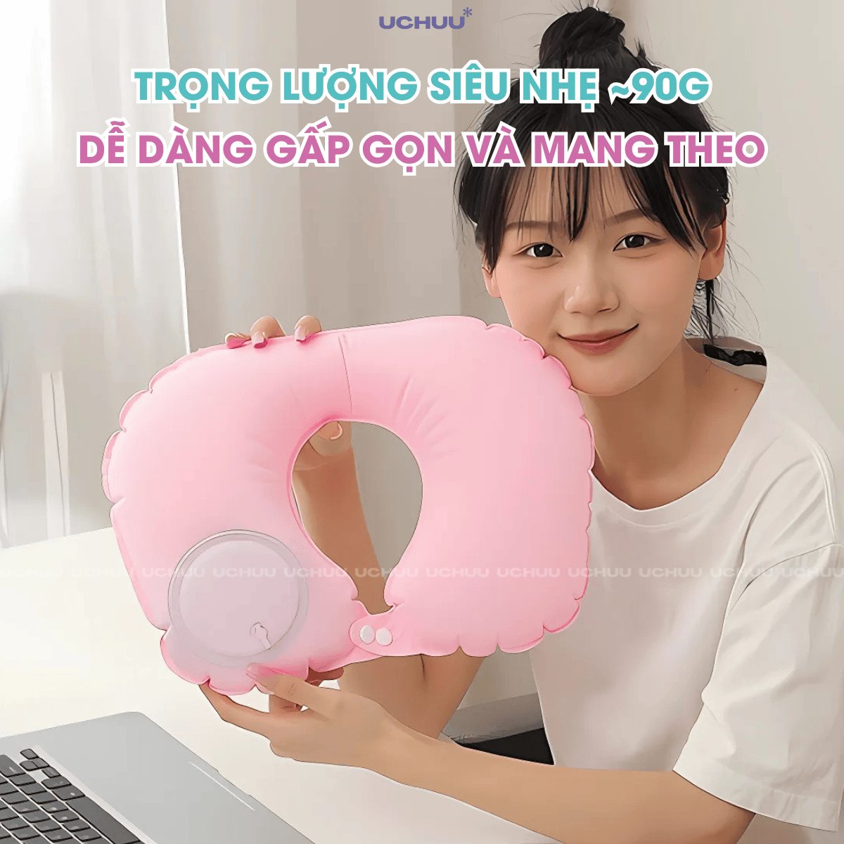 Gối Chữ U Tự Bơm
