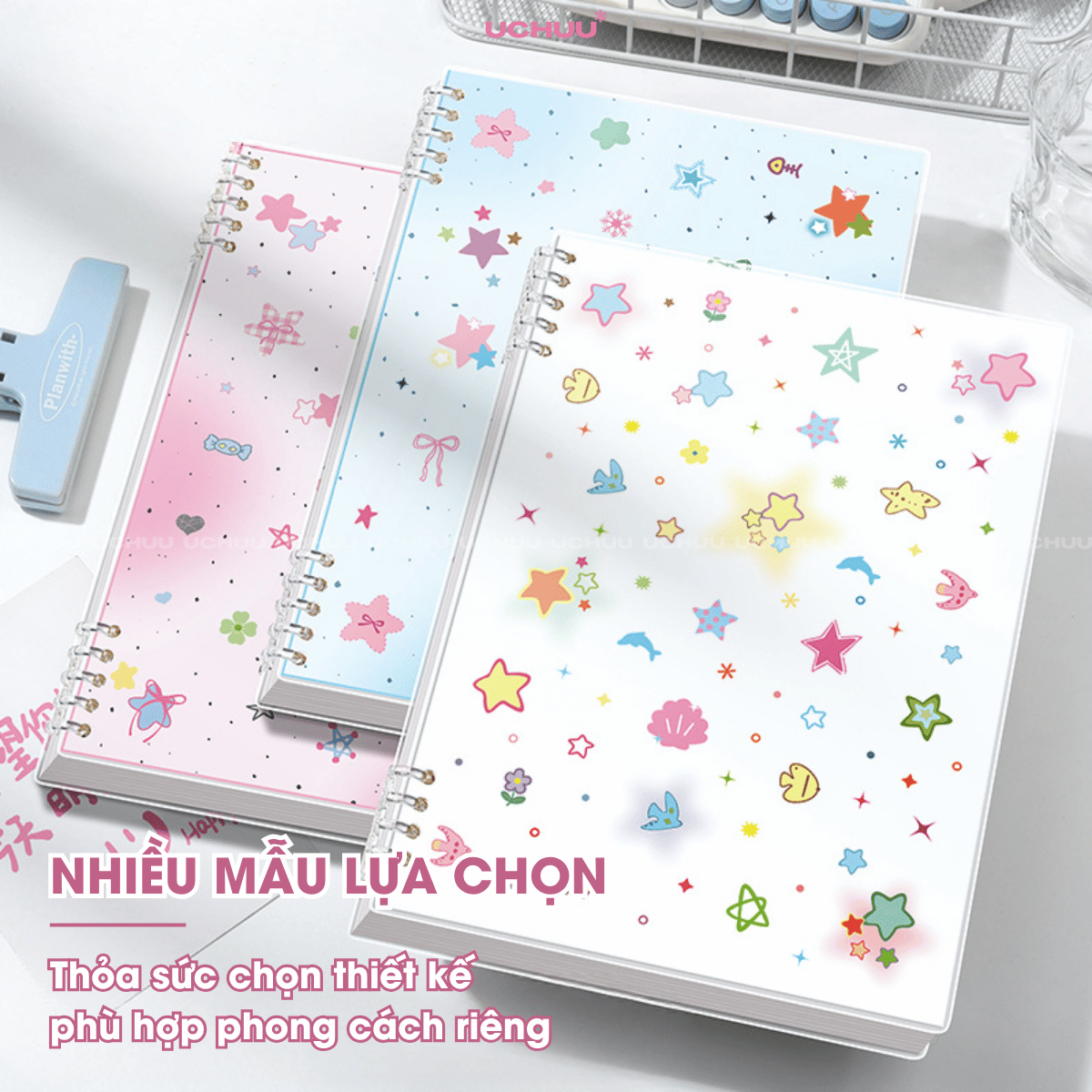Sổ Còng Bìa Nhựa B5
