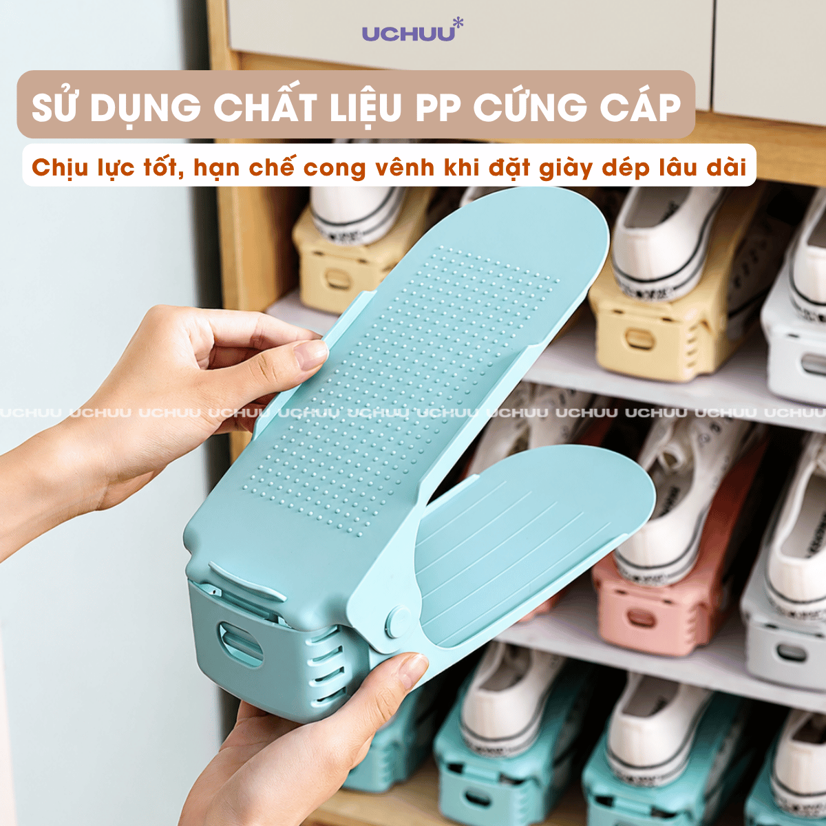 Giá Giày Dép 2 Tầng