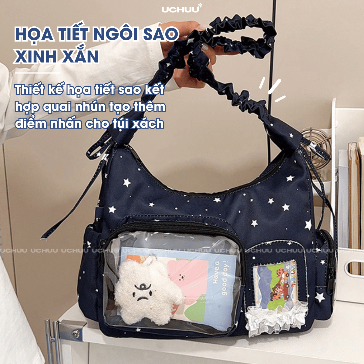 Túi Vải Quai Nhún
