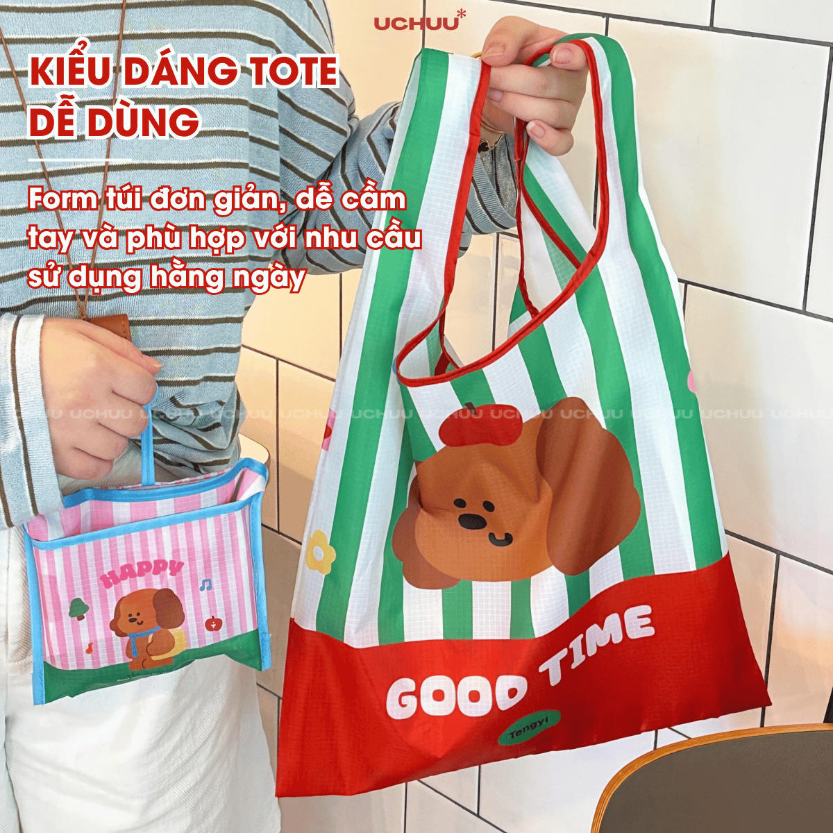 Túi xách gấp gọn
