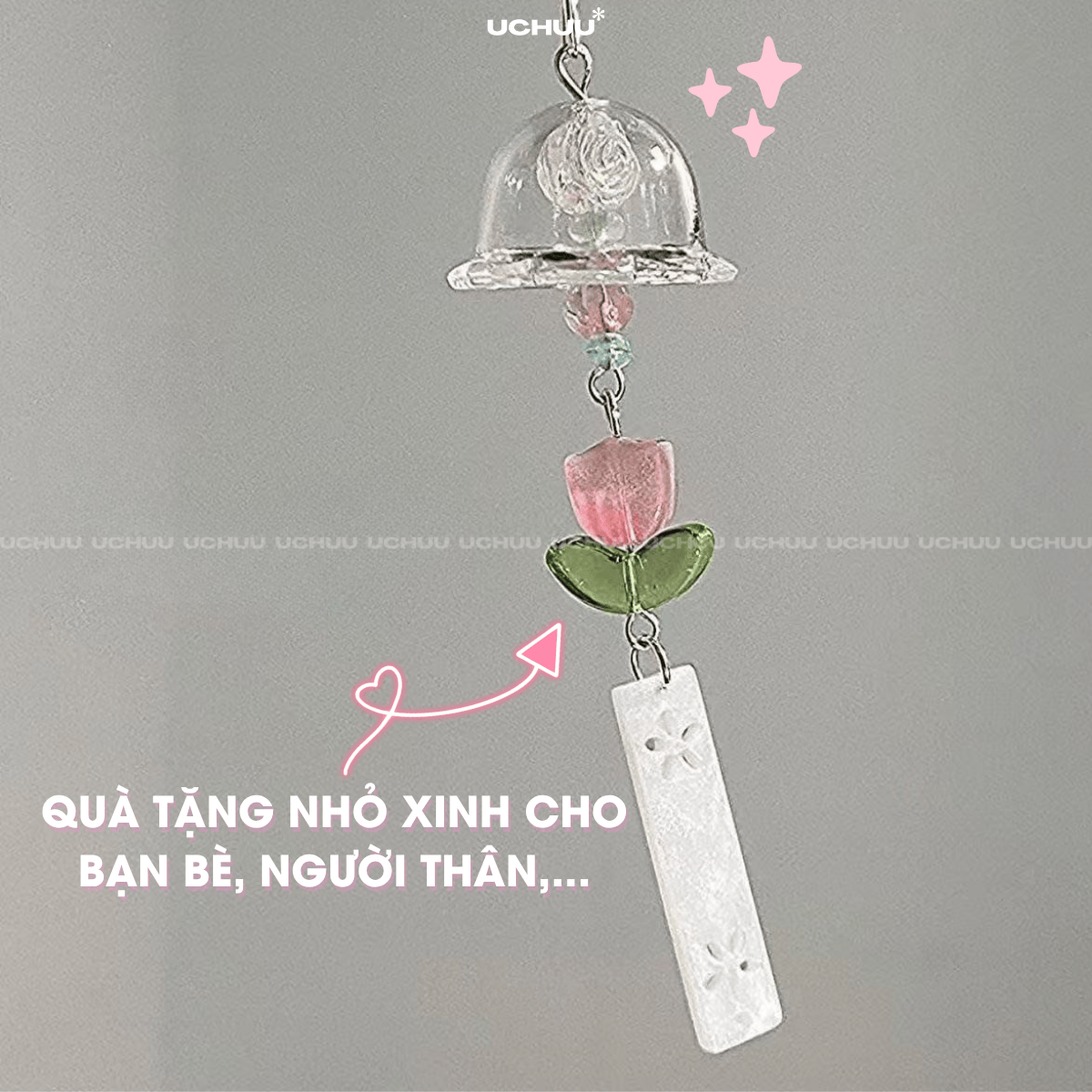 Móc Khoá Chuông Gió