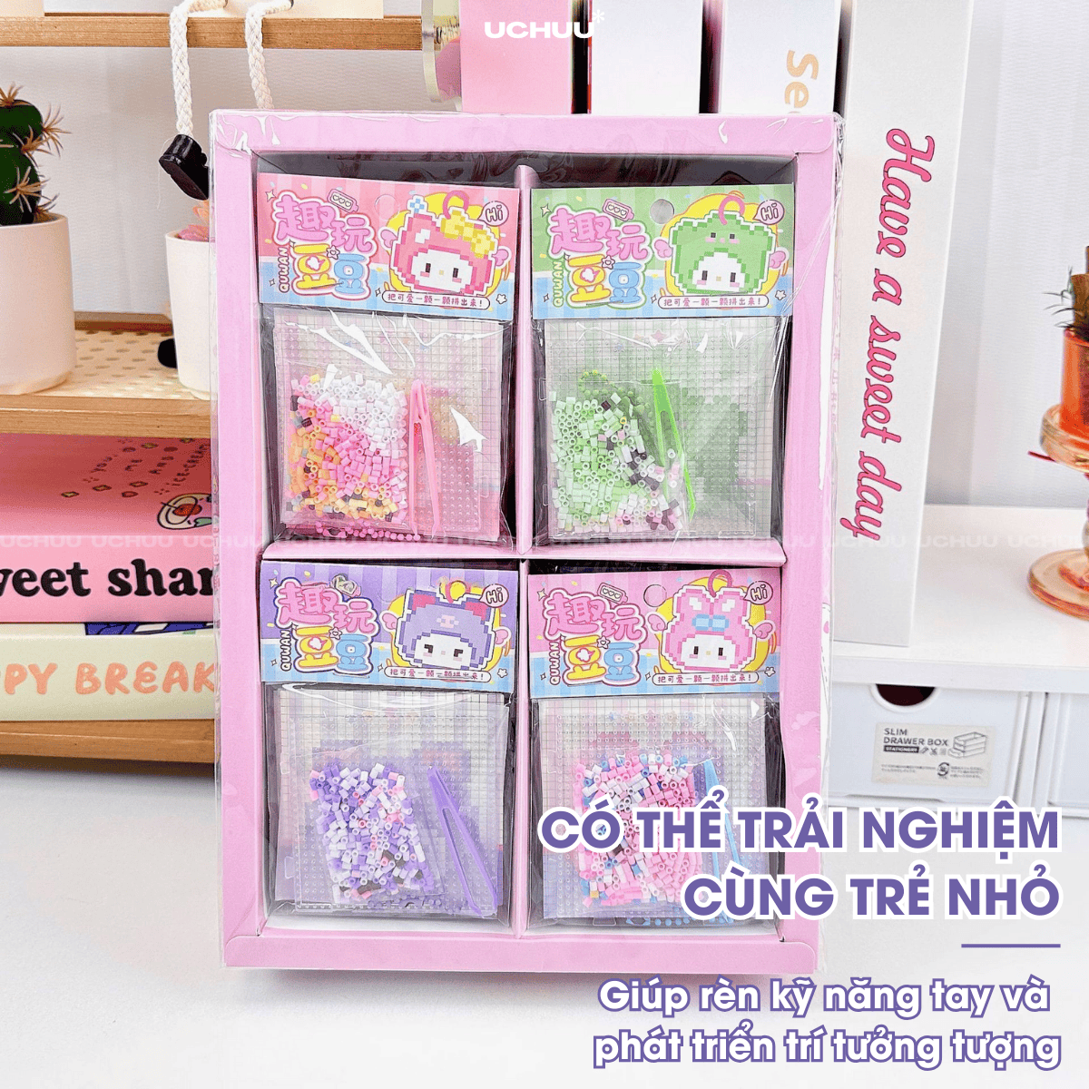 Bộ hạt ủi thần kỳ Perler