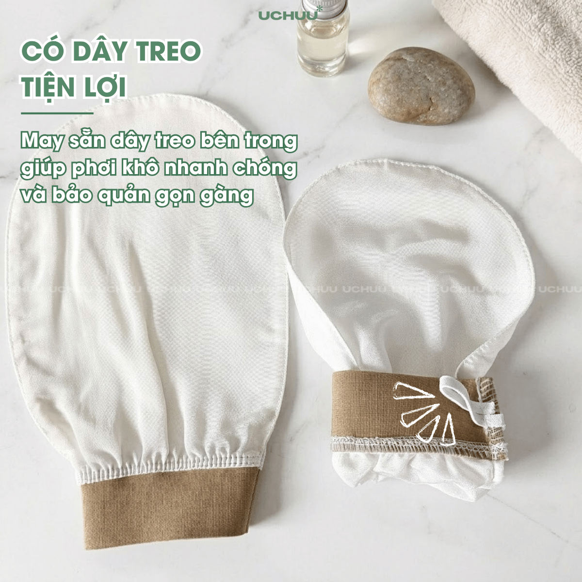 Găng Tay Tẩy Tế Bào Chết