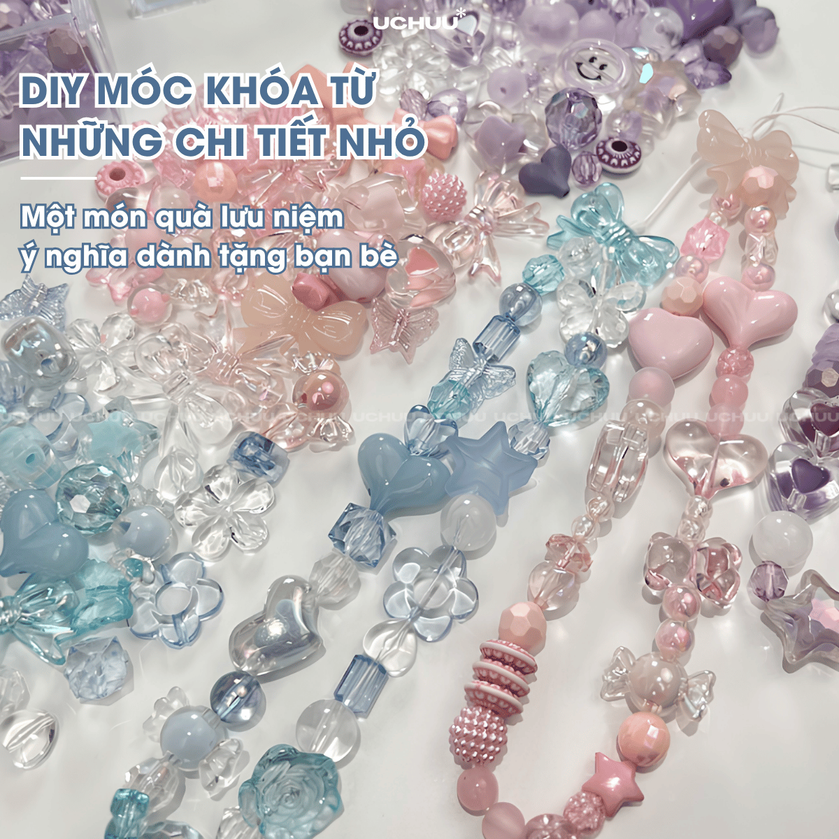 Cườm Charm Móc Khoá