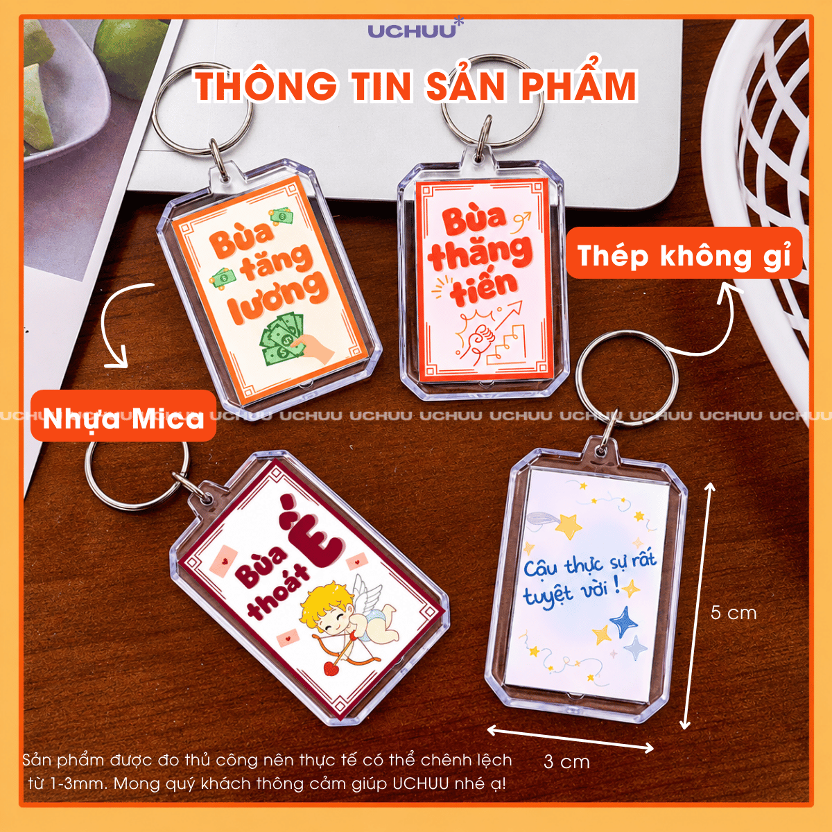 Móc Khoá Thông Điệp UCHUU