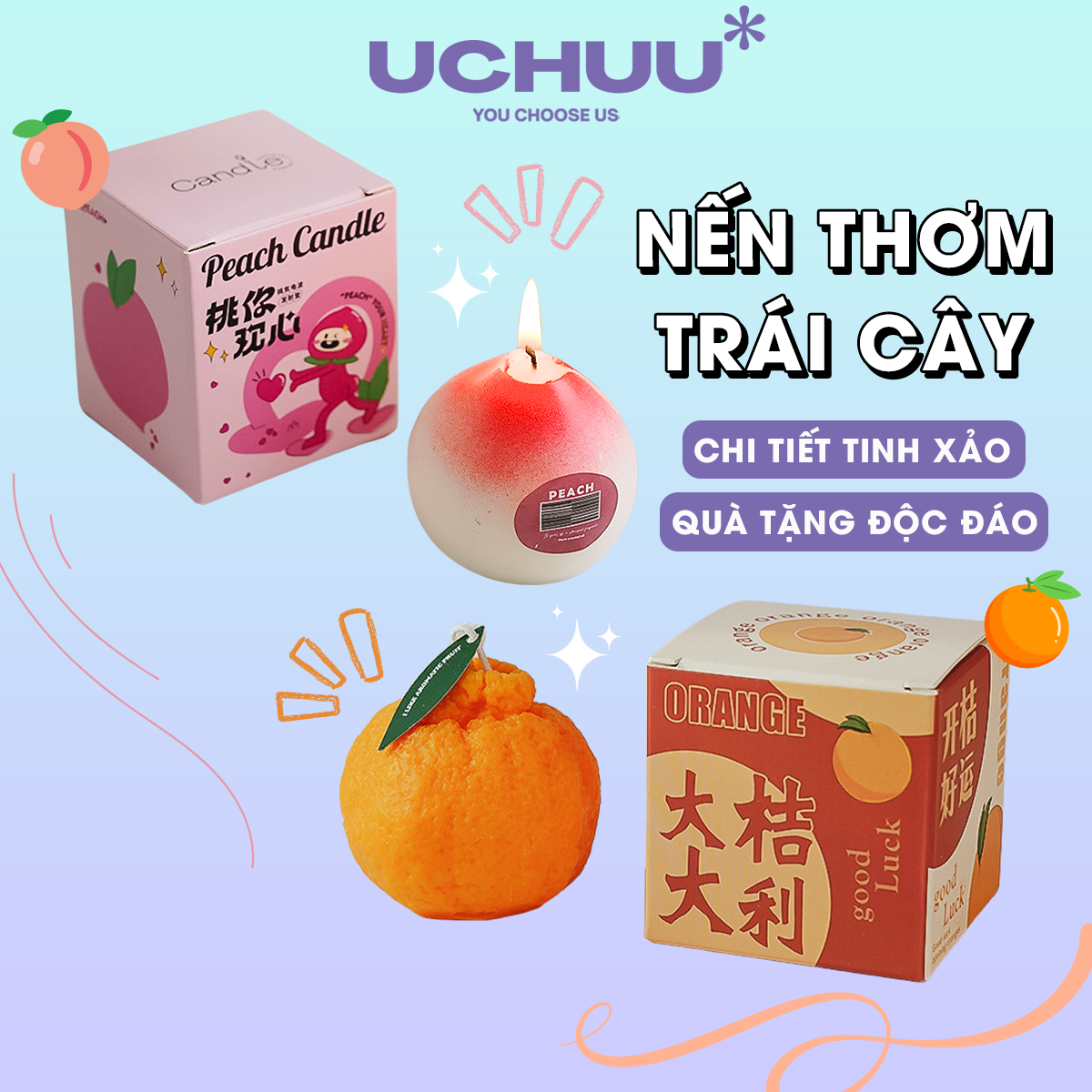 Nến Thơm Trái Cây