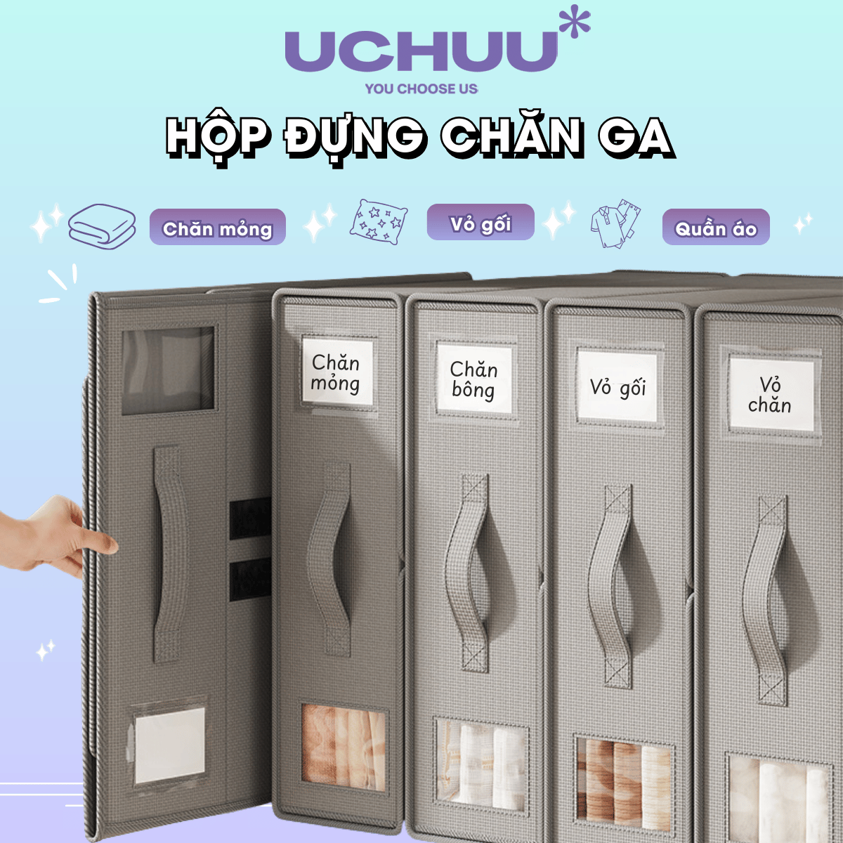 Hộp Đựng Chăn Ga