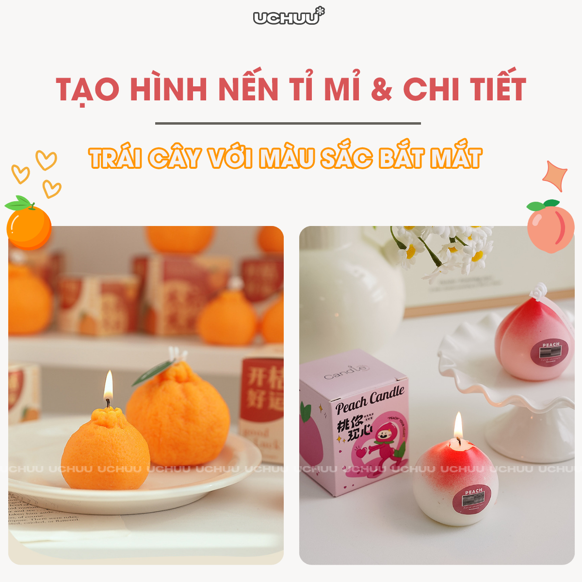 Nến Thơm Trái Cây