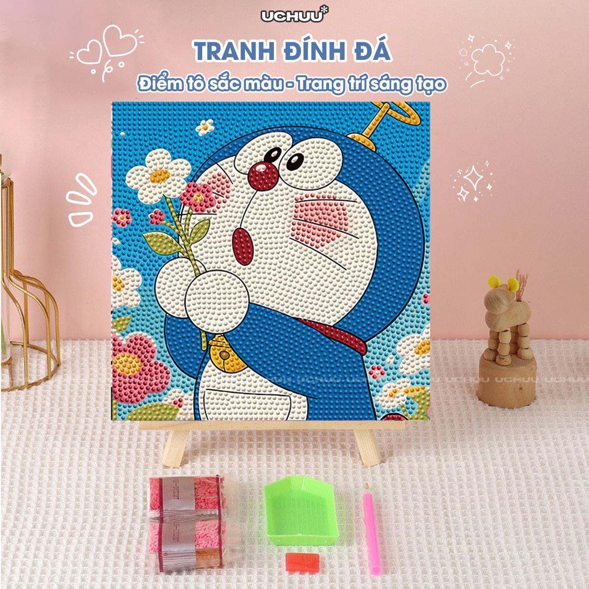 Tranh Đính Đá