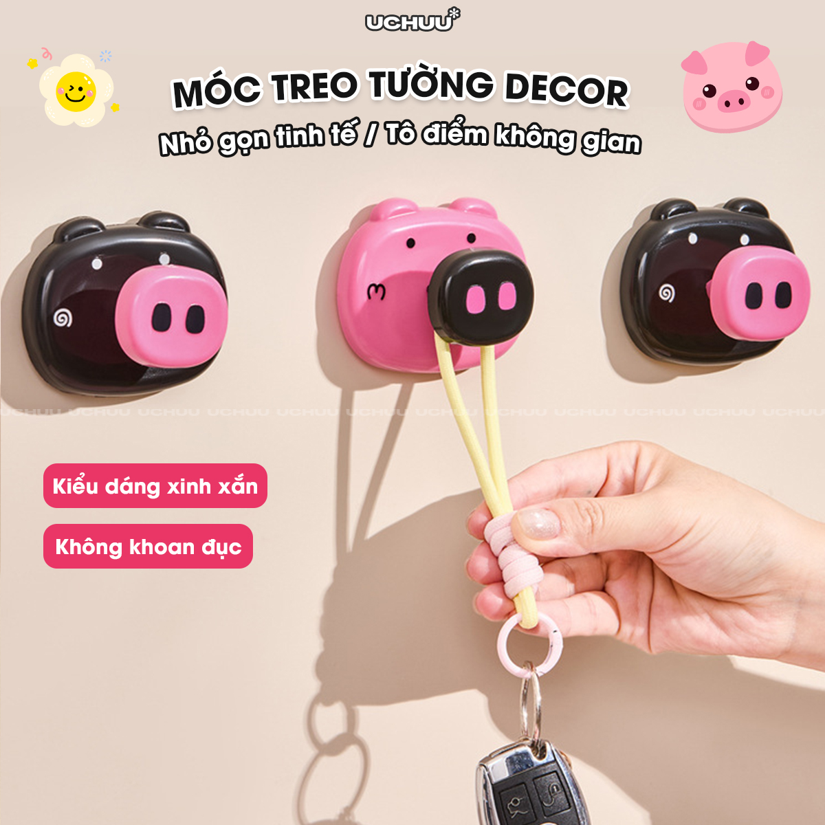 Móc Treo Tường Decor