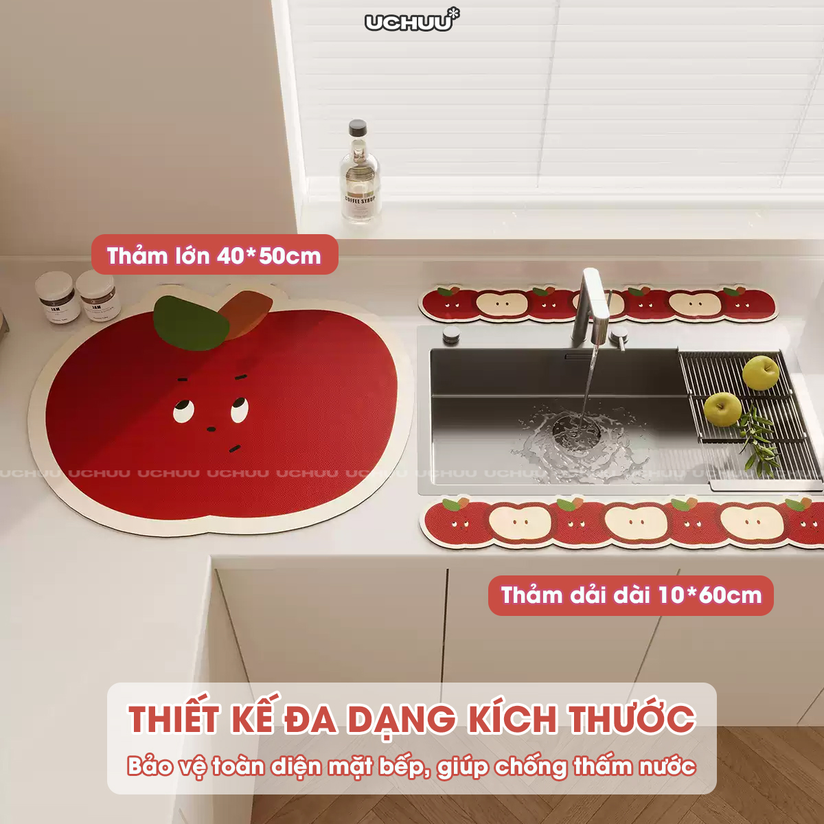 Thảm Lót Bồn Rửa Bát