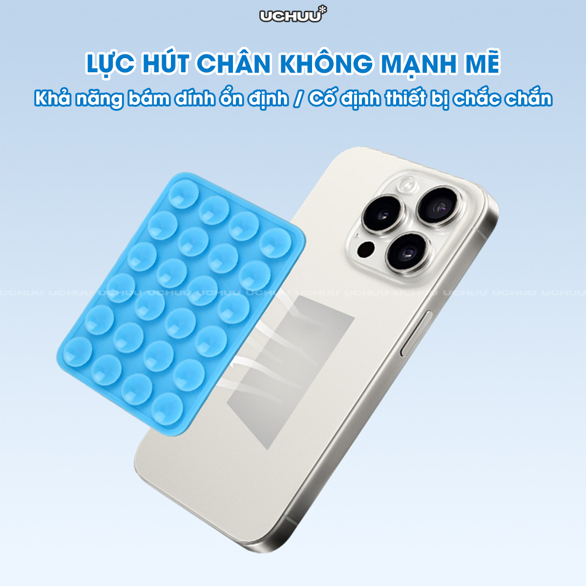 Tấm Chân Hít Silicon