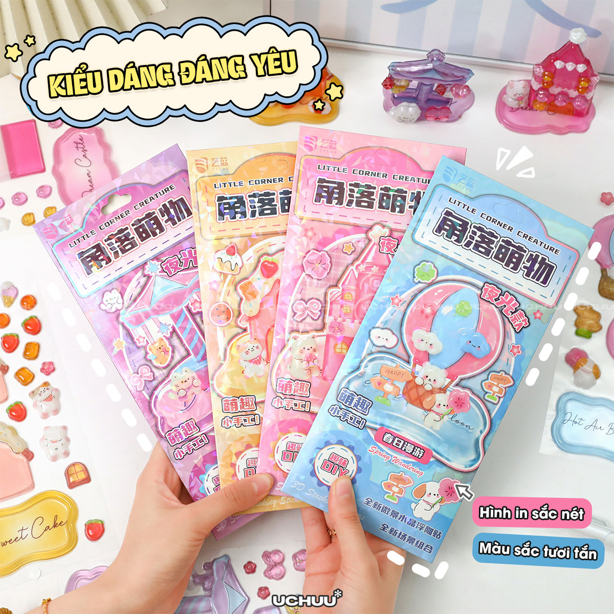Standee Sticker 3D NổI