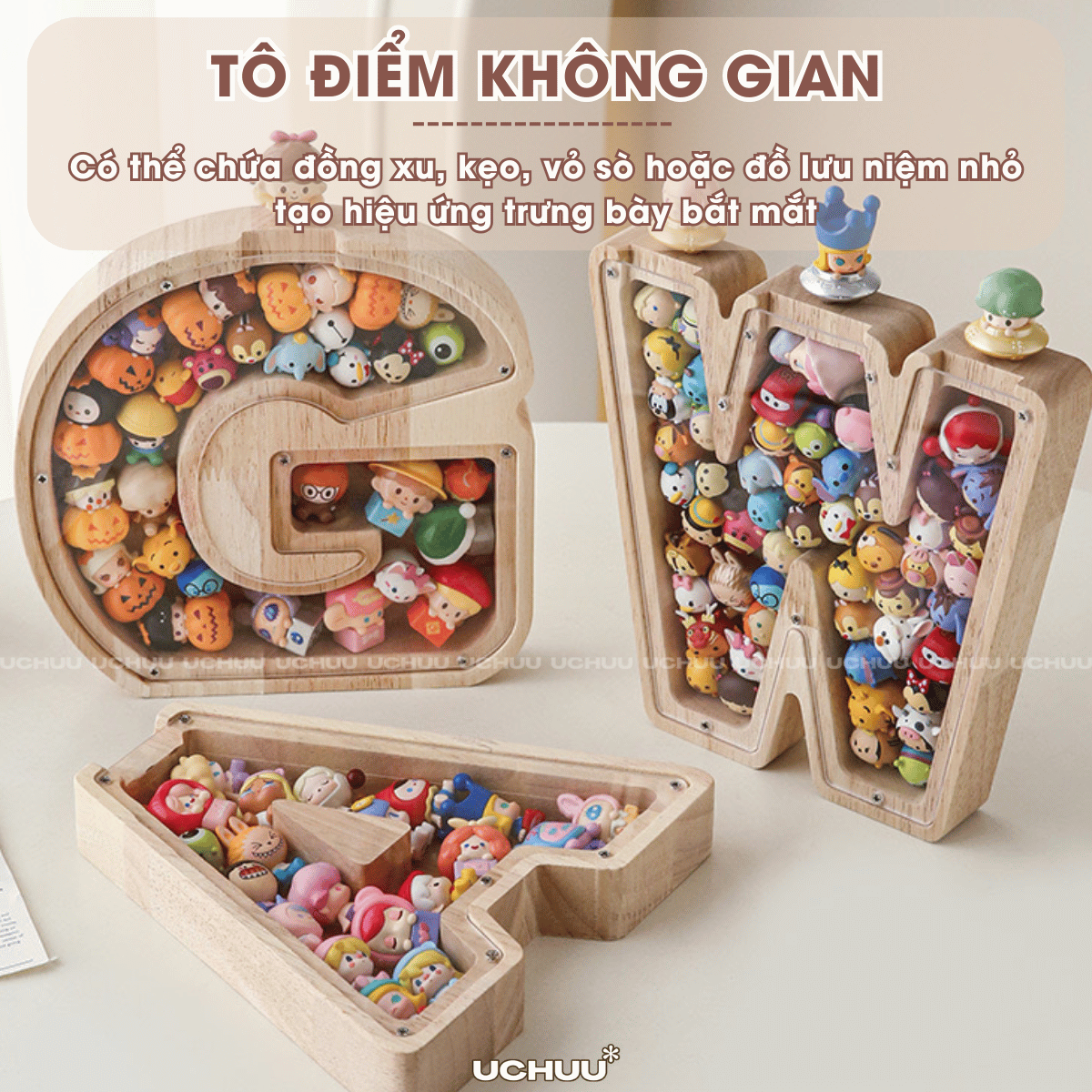 Hộp Chữ Cái Trưng Bày