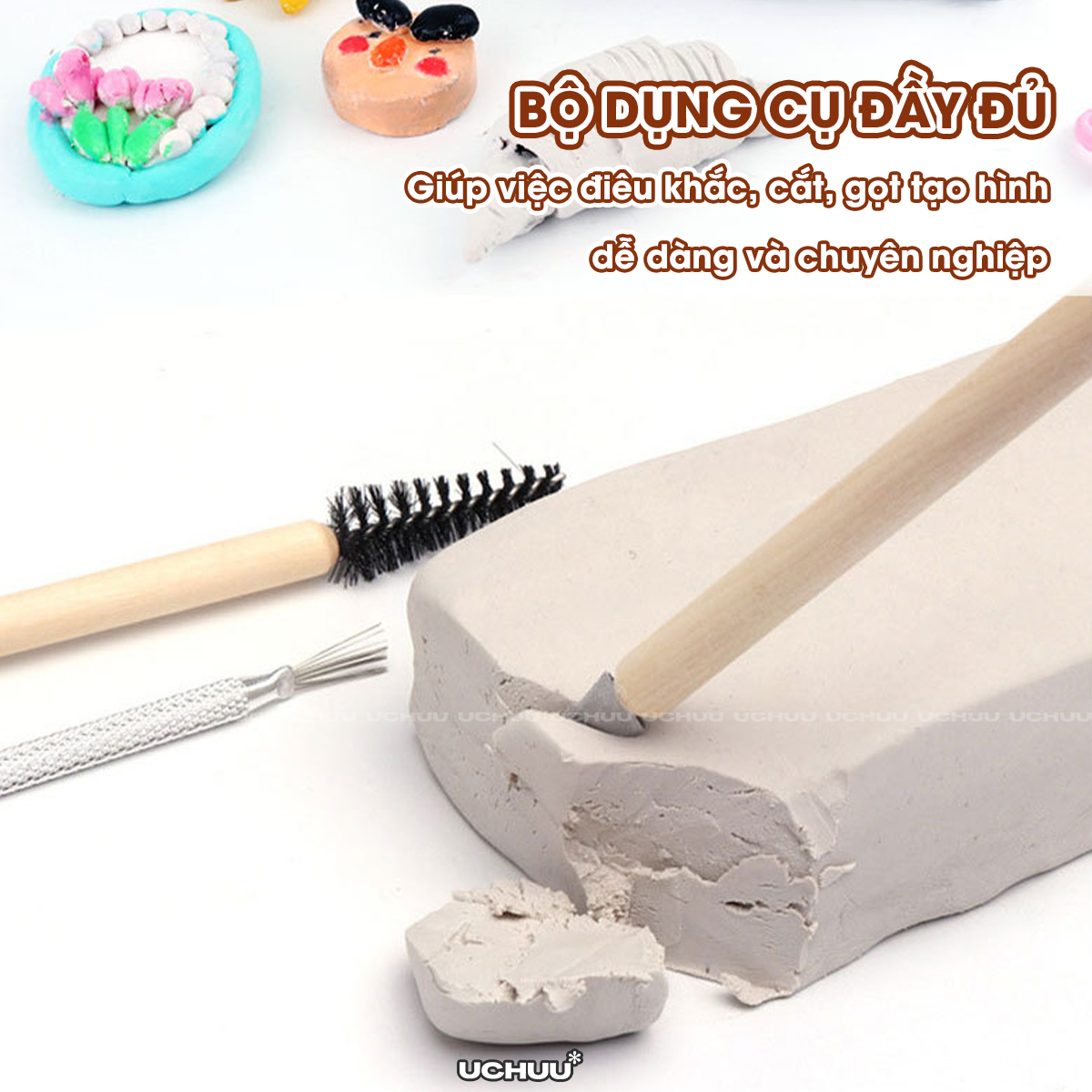 Set Đất Sét Tự Khô