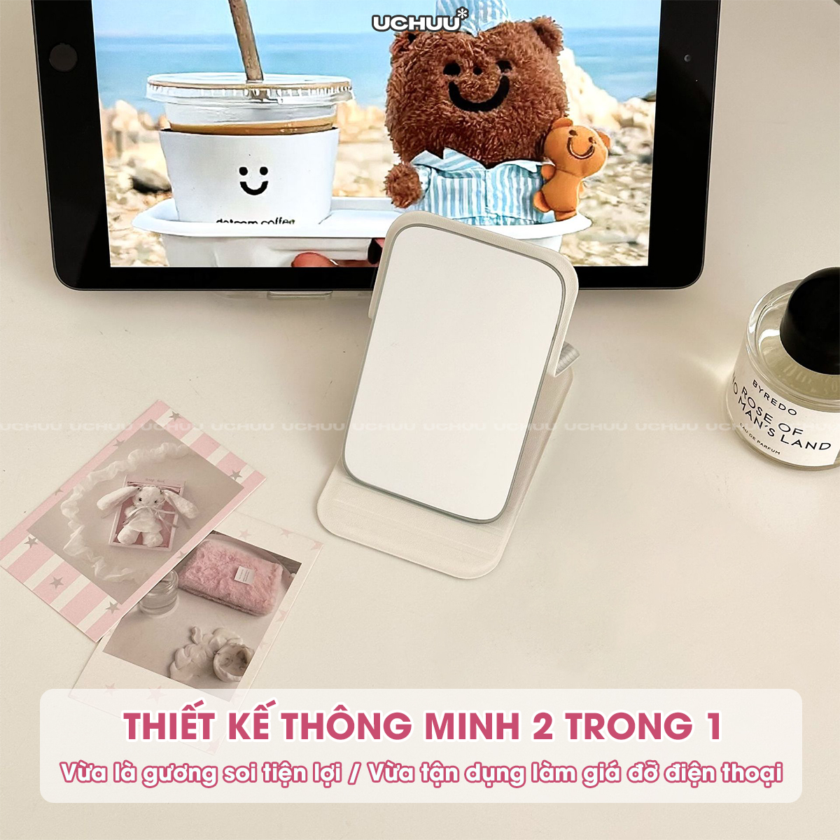 Gương Gập Trang Điểm