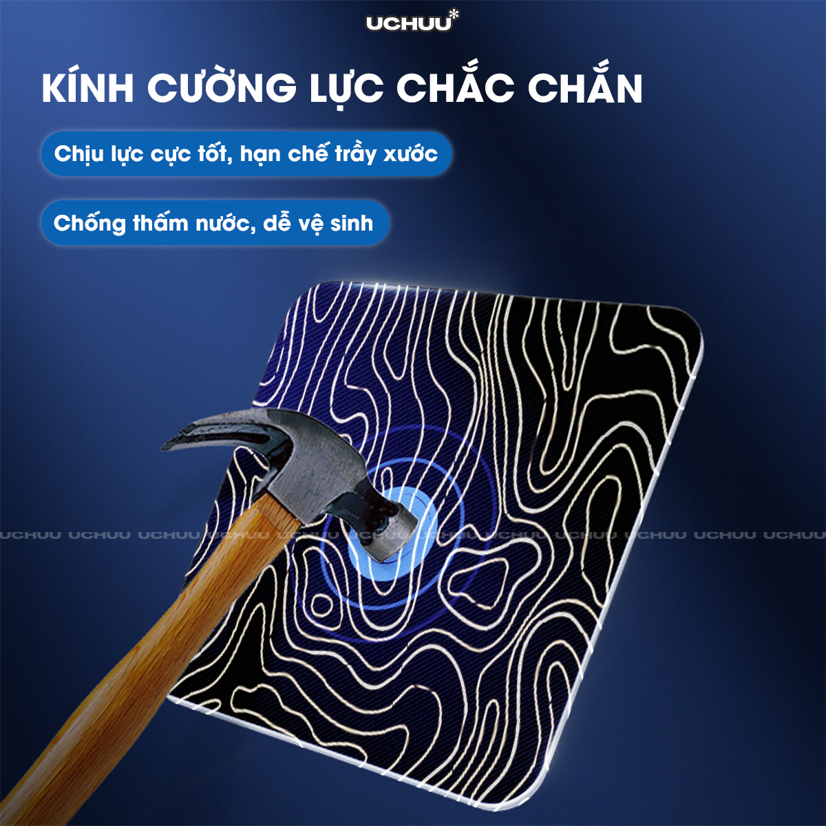 Lót Chuột Kính Cường Lực