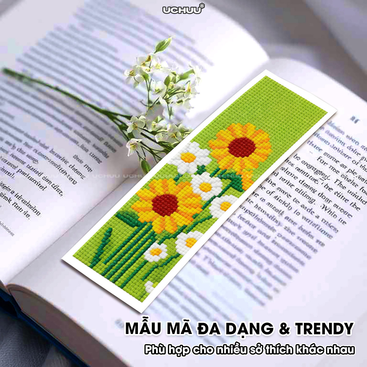 Bookmark Thêu Chữ Thập