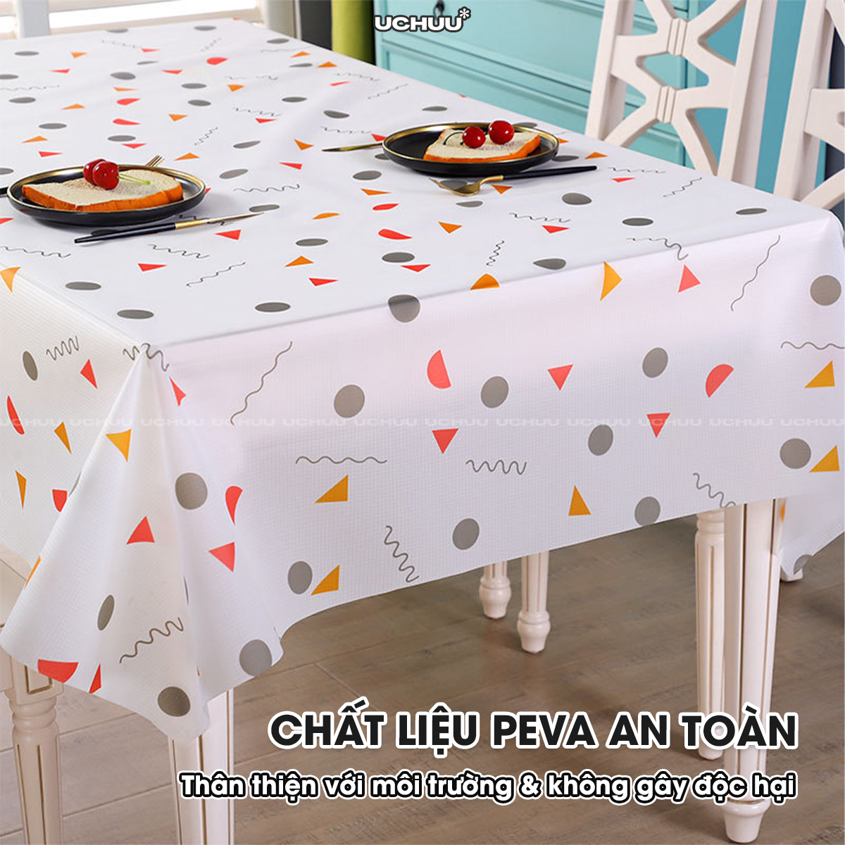 Khăn Trải Bàn Nhựa PEVA