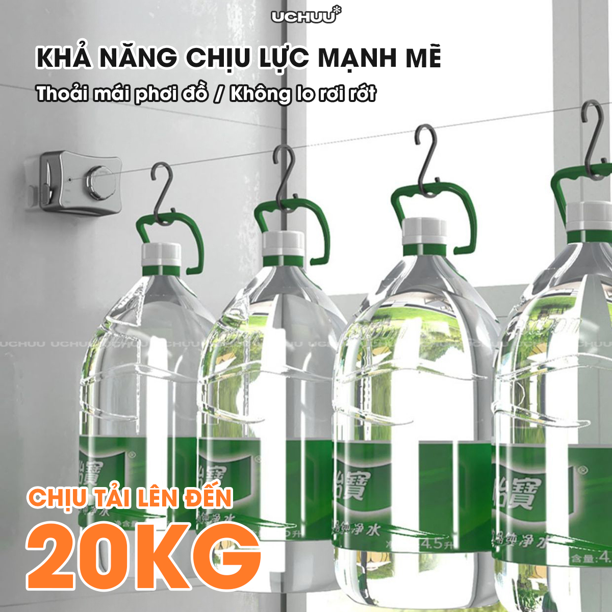 Dây Phơi Quần Áo Dây Rút