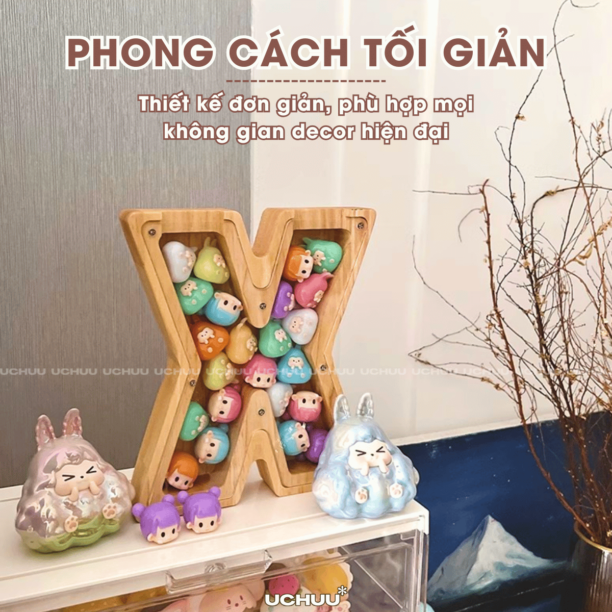 Hộp Chữ Cái Trưng Bày