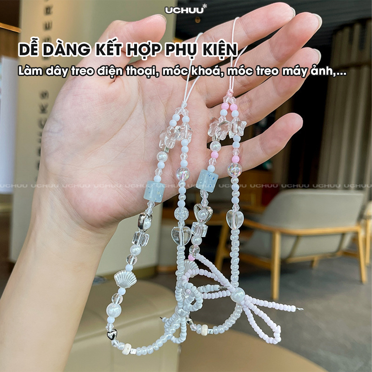 Dây Hạt Treo Điện Thoại