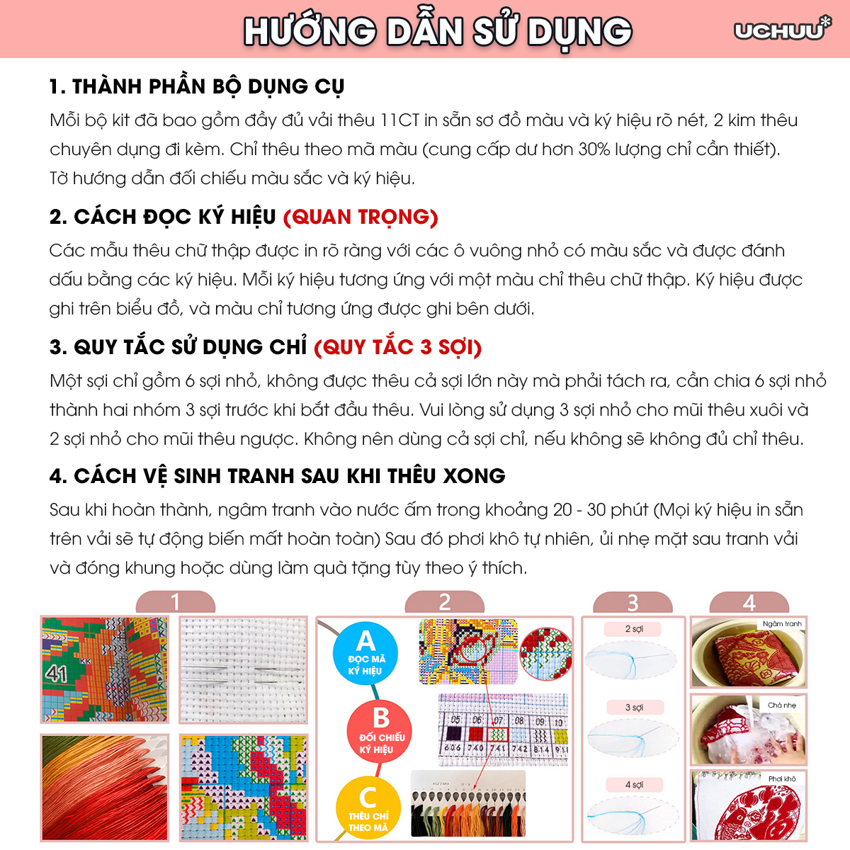Khung Tranh Thêu Chữ Thập