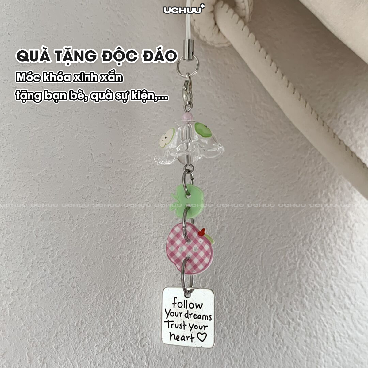 Móc Khoá Cúc Áo