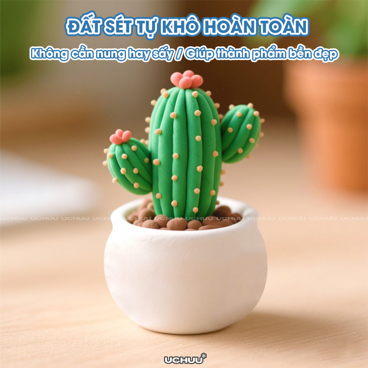 Kit Đất Sét Chậu Hoa