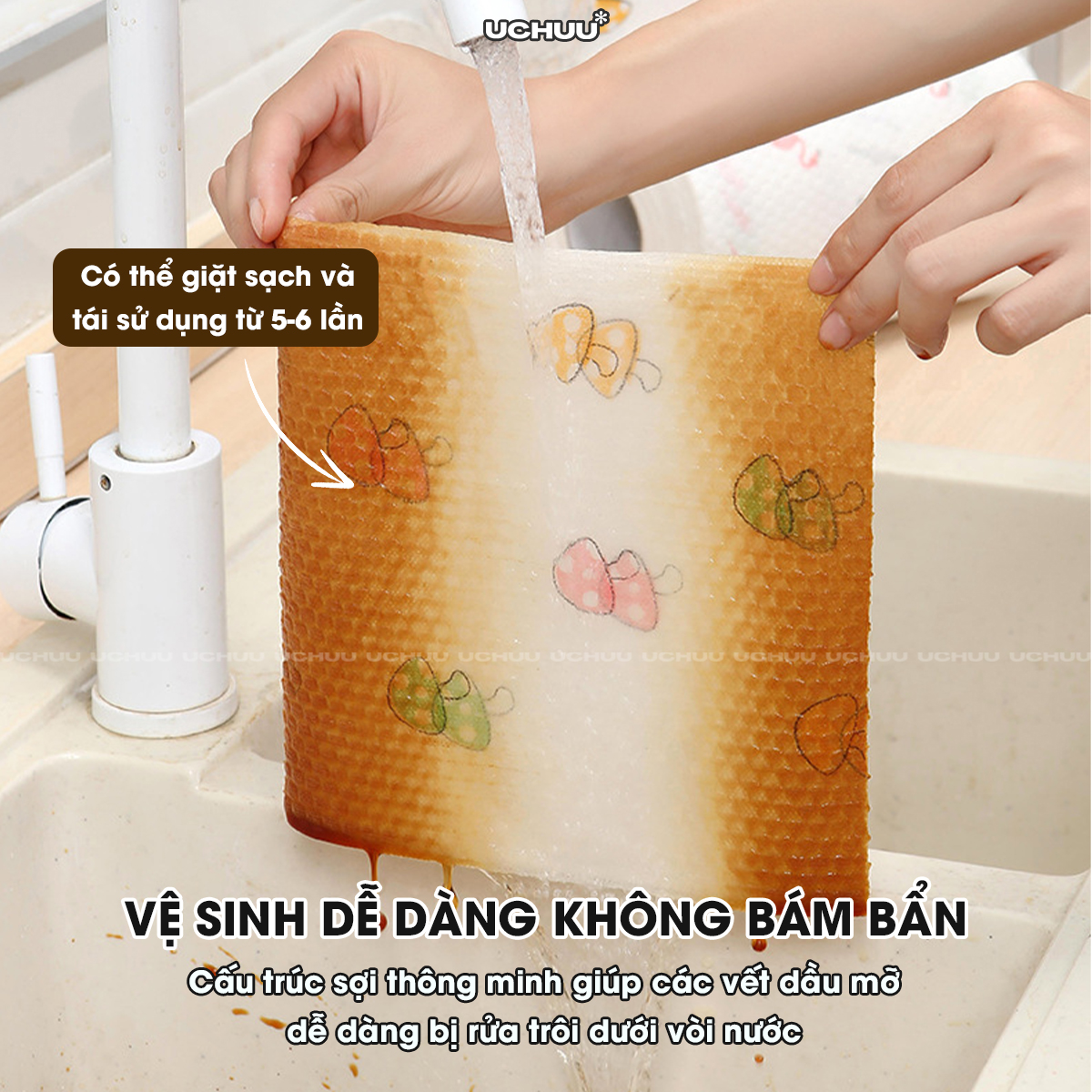 Khăn Vải Lau Đa Năng