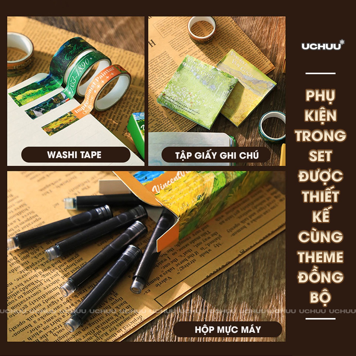 Set Sổ Van Gogh Và Monet