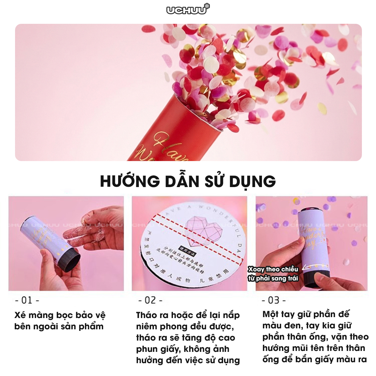 Ống Phụt Giấy