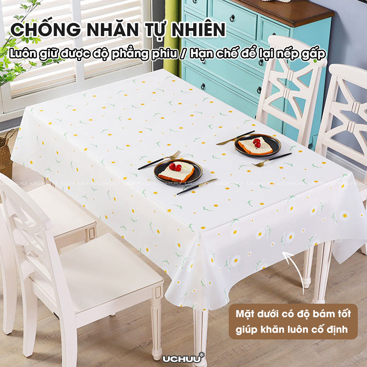 Khăn Trải Bàn Nhựa PEVA