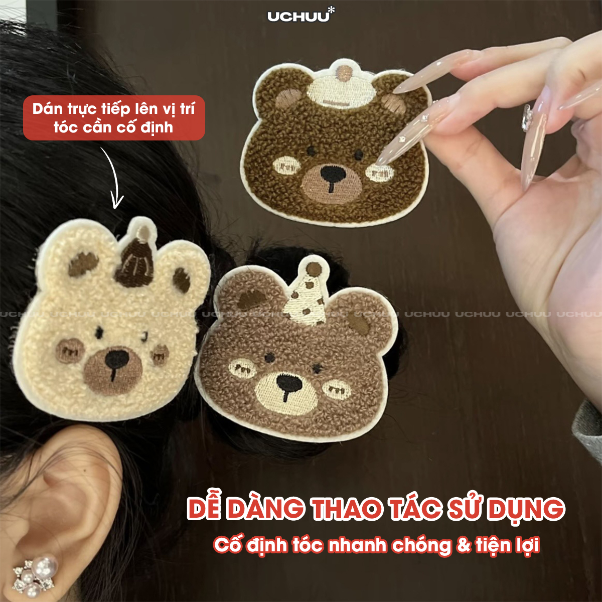 Miếng Dán Tóc Mái